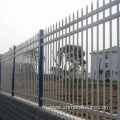 Aluminum or wrought iron fence for plant